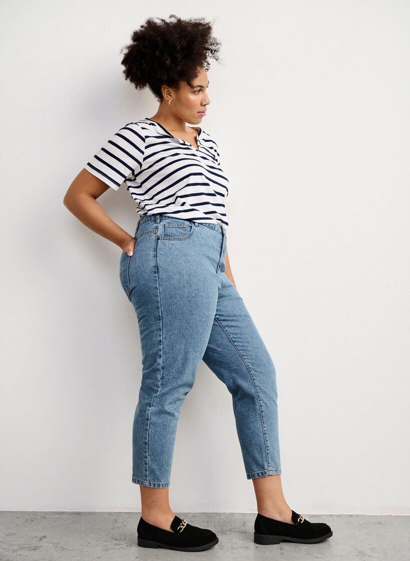 Wijde loafers, Black, Image image number 0