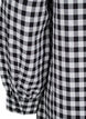 Geruite tuniek met V-hals, Black/W. Gingham, Packshot image number 3