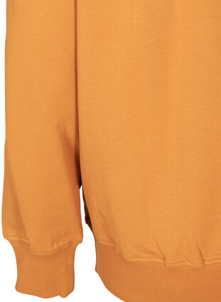Sweat-shirt en coton à col rond, Thai Curry, Packshot image number 3