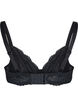 Support the breasts - Soutien-gorge en dentelle avec armature, Black, Packshot image number 1