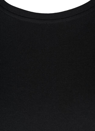 Robe sweat-shirt, Black, Packshot image number 3