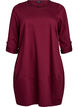 Ballonjurk met zakken, Donker Bordeaux, Packshot image number 0