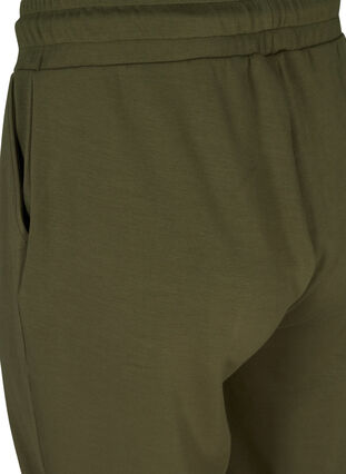 Pantalon de jogging avec poches et cordon de serrage, Ivy Green, Packshot image number 3