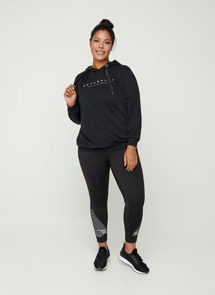 Sweatshirt , Black, Model image number 2