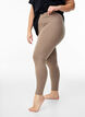 Leggings basiques en viscose, Marron, Model image number 0