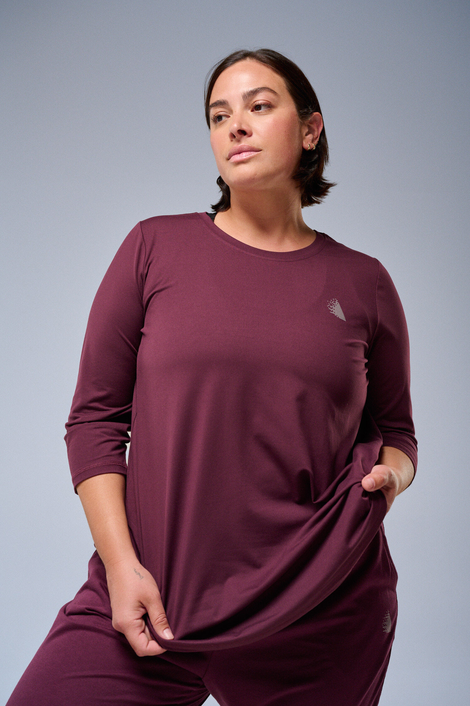 ZizziZwart vest, , Model