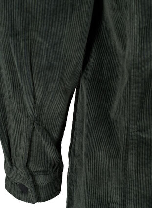 Robe en velours avec boutons et poches, Urban Chic, Packshot image number 3