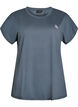 T-shirt de sport couleur unie, Vert fonc&eacute;, Packshot image number 0