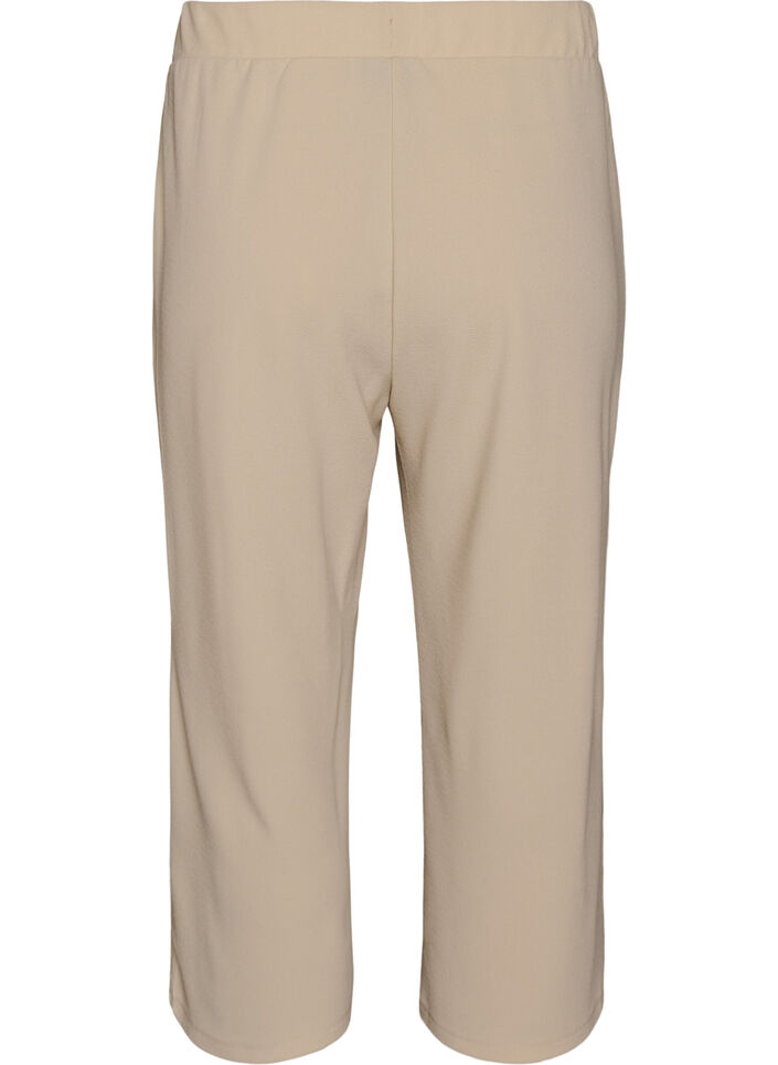 Pantalon ample en longueur 7/8, Beige, Packshot image number 1