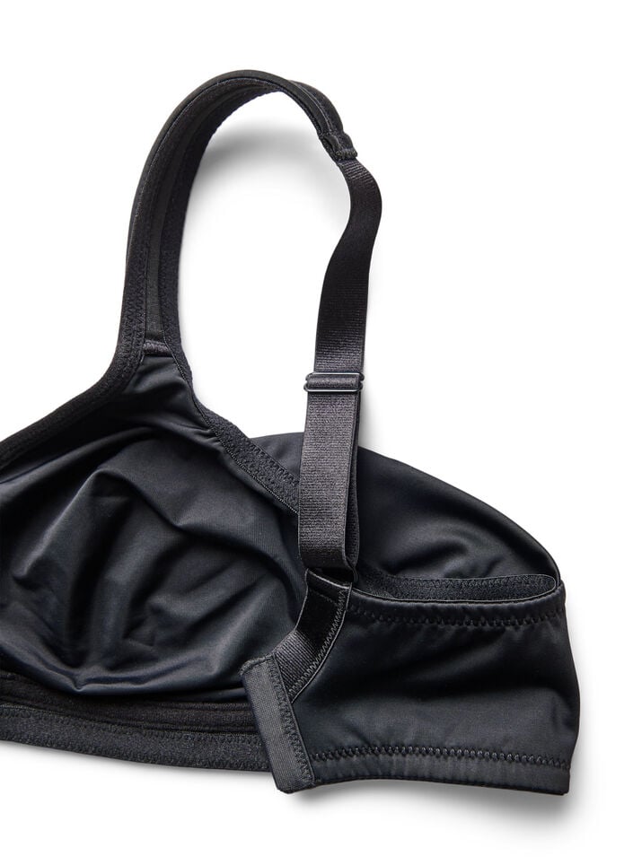 Soutien-gorge confort avec bretelles rembourr&eacute;es, Noir, Packshot
