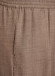 Pantalon ample avec ceinture &eacute;lastique et poches, Marron, Packshot image number 2