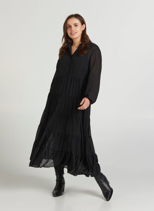 Robe, Black, Model image number 2