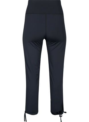 Pantalons de survêtement amples avec cordon, Black, Packshot image number 1