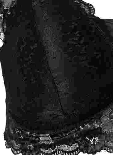 Beha met kant en zachte padding, Black, Packshot image number 3