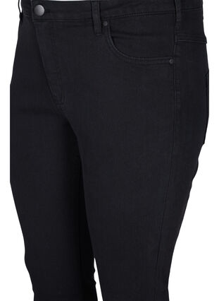 Jeans Sanna extra-slim à taille normale, Black, Packshot image number 2
