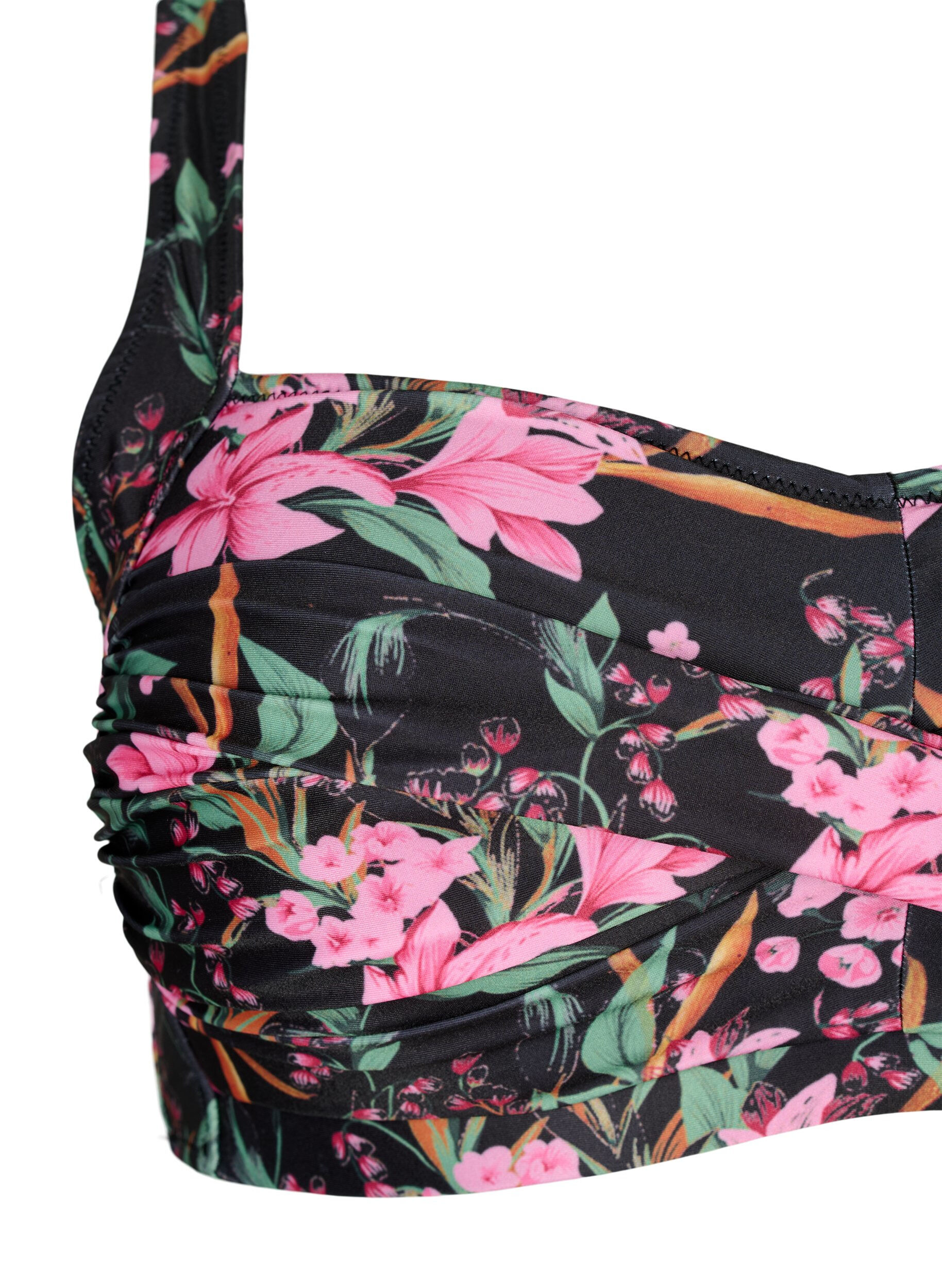 Zizzi Haut de bikini imprim&eacute;, Palm Leaf AOP, Packshot image number 2