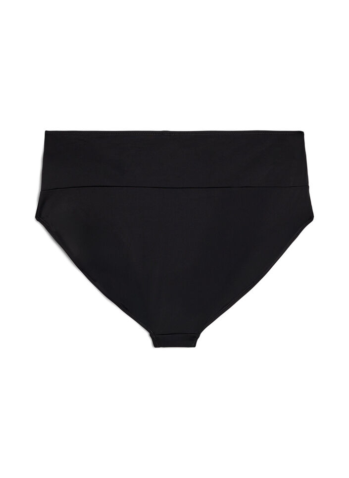 Culotte de bikini avec d&eacute;tail crois&eacute;, Noir, Packshot image number 1