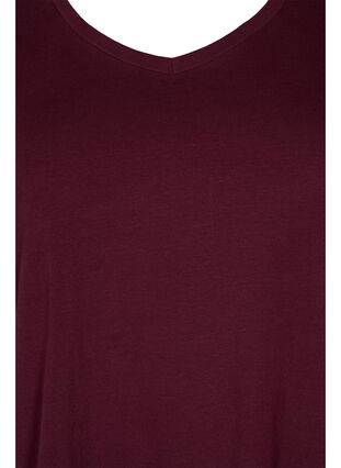 T-shirt en coton uni basique, Winetasting, Packshot image number 2