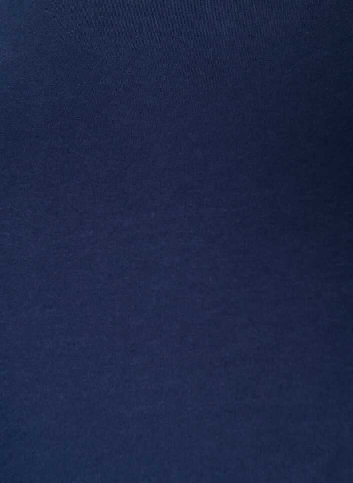Blouse basique en jersey &agrave; manches longues, Bleu, Packshot image number 2