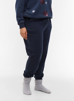 Pantalon de jogging ample avec poches, Night Sky, Model image number 3