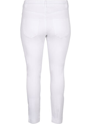 Jean taille régulière Viona, White, Packshot image number 1