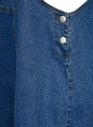 Robe salopette en jean, Blue denim, Packshot image number 3