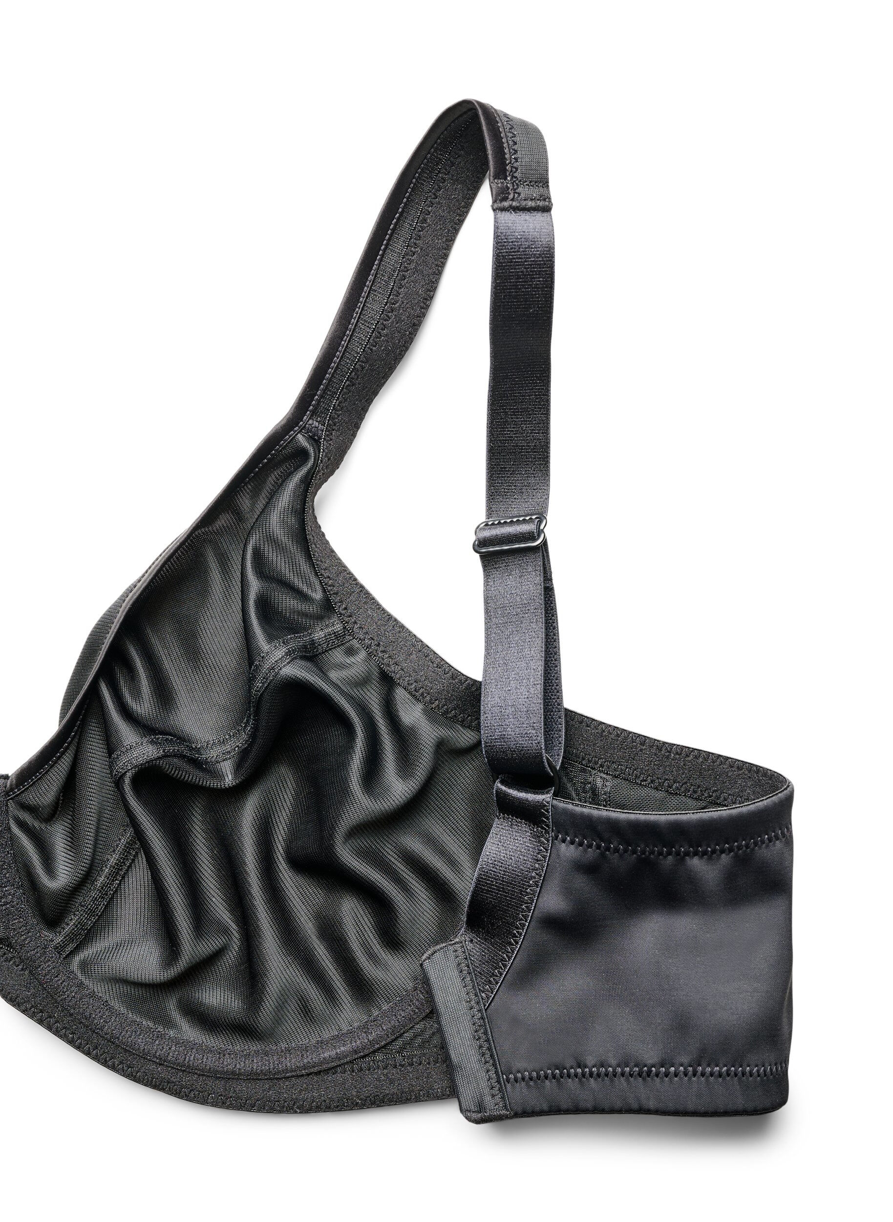 ZizziSoutien-gorge grand maintien avec bonnets moul&eacute;s, Noir, Packshot image number 3