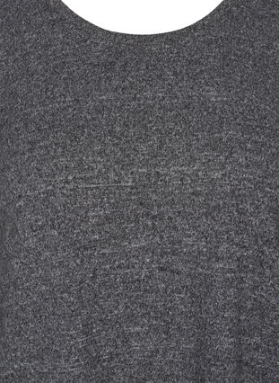 Robe manches longues, Dark Grey Melange, Packshot image number 2