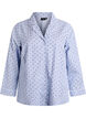 Chemise de pyjama en seersucker &agrave; manches longues, Bleu Clair, Packshot image number 0