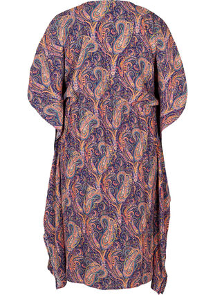 Robe caftan en viscose à imprimé cachemire, Paisley AOP, Packshot image number 1
