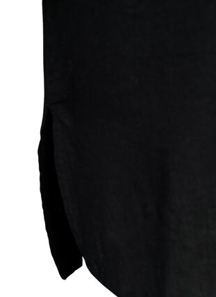Lang shirt met korte mouwen, Black, Packshot image number 3