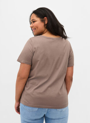 T-shirt en coton à manches courtes avec imprimé, Falcon WAYS, Model image number 1