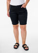 Korte broek Emily, slim fit met normale taille, Zwart, Model image number 3
