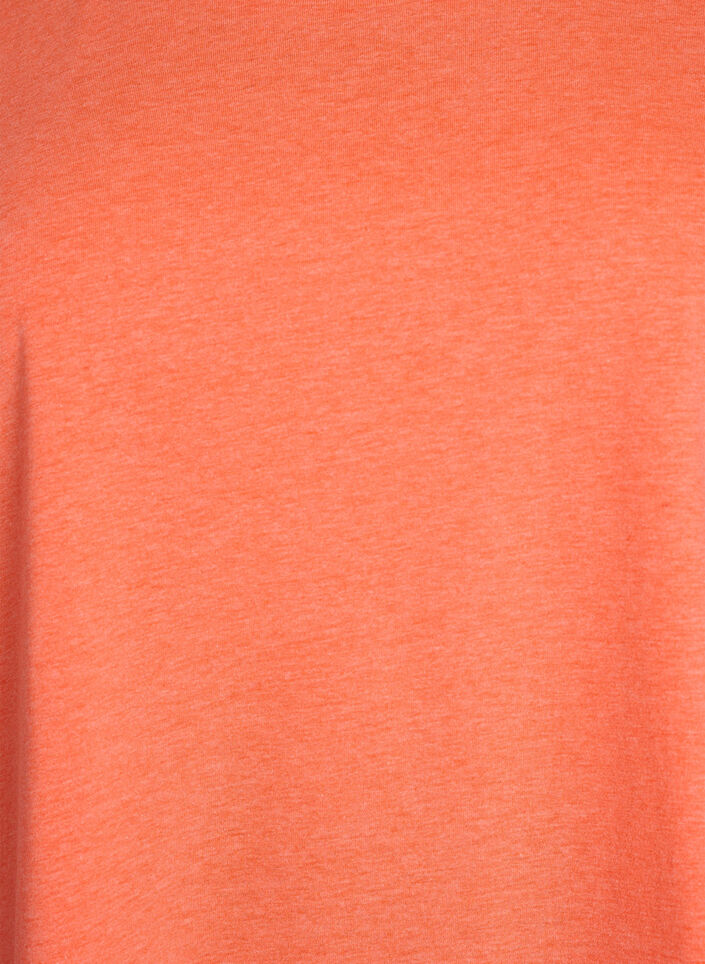 T-shirt en coton n&eacute;on, Orange, Packshot image number 2