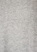 Blouse en jersey c&ocirc;tel&eacute; avec col en V, Gris, Packshot image number 2