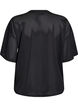 Sporty T-shirt met print aan de voorkant, Black, Packshot image number 1