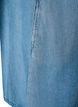 Denim jurk van lyocell met knopen en korte mouwen, Blauw, Packshot image number 3