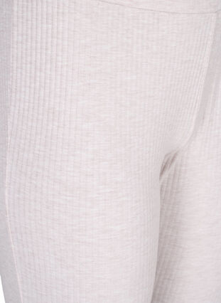 Pantalon ajusté côtelé, Natural Mélange, Packshot image number 2
