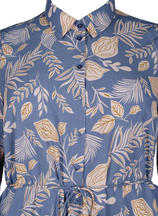 FLASH - Robe chemise avec imprimé, Delft AOP, Packshot image number 2