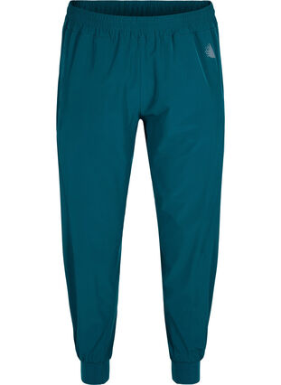 Pantalon d'entraînement ample avec poches, Deep Teal, Packshot image number 0