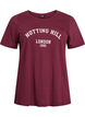 T-shirt imprim&eacute;, Bordeaux, Packshot image number 0