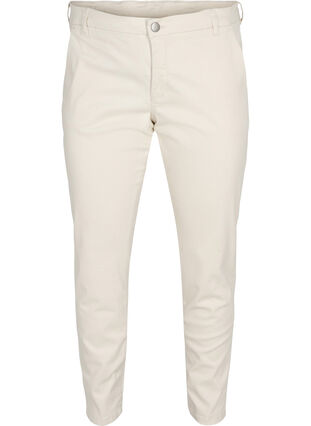 Pantalon chino classique avec poches, Sand, Packshot image number 0