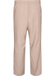 Op maat gemaakte broek met een hoge taille en straight-fit, Beige, Packshot image number 1