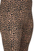 Viscose leggings met luipaardprint, Zwart, Packshot image number 2