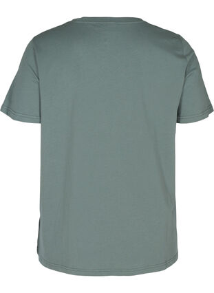 T-shirt met print, Balsam Green FEMME, Packshot image number 1