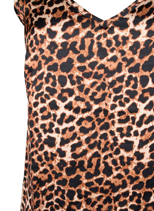 Haut à imprimé léopard avec bretelle à chaîne, Leopard AOP, Packshot image number 2