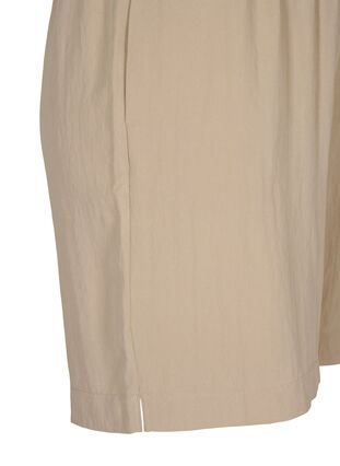 Losse viscose shorts, Oxford Tan, Packshot image number 3