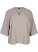 FLASH - Blouse met 3/4 mouwen, Beige, Packshot image number 0