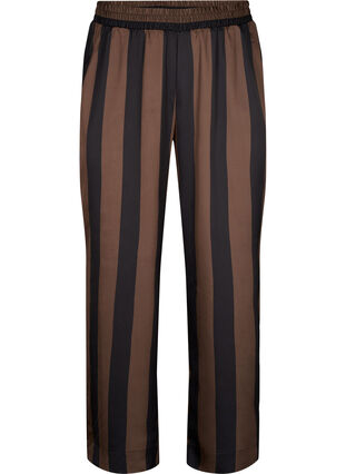 Pantalon court à rayures, Chestnut/B. Stripes, Packshot image number 0
