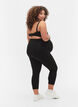 Leggings de grossesse avec longueur 3/4, Black, Model image number 1